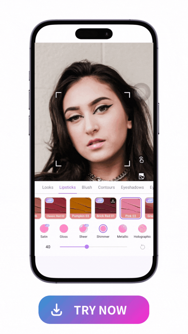 a woman wearing a wreath photo with wheat 01 foundation applied and adjusting degrees by Vivid Glam